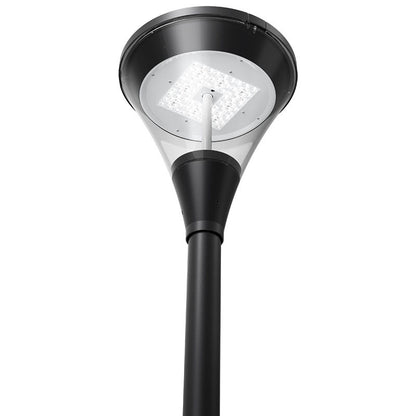 Westgate Lucite Garden Post Selectable 18/30/45/50W 30/40/50K, Black, 2-3/8 Poles, Outdoor Lighting, 18W/30W/45W/60W, 140 Lumens/W, 30K/40K/50K, Black Finish, 0-10V