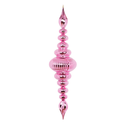 Vickerman 41" Pink Shiny Finial.