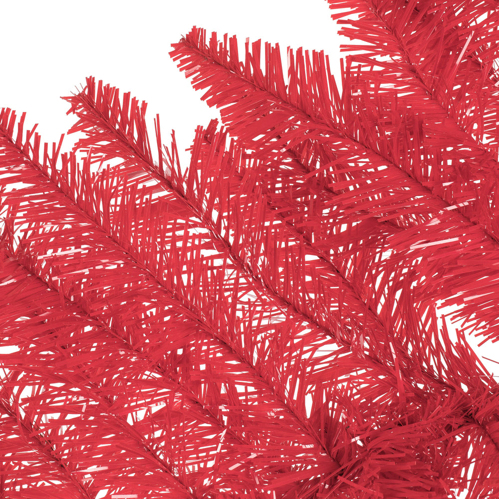 Vickerman 9' Red Fir Artificial Christmas Garland Unlit