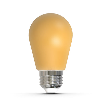Bulbrite 776152 25-Watt Equivalent Ceramic Yellow Color S14 Weatherproof Outdoor E26 Medium Base LED Light Bulb