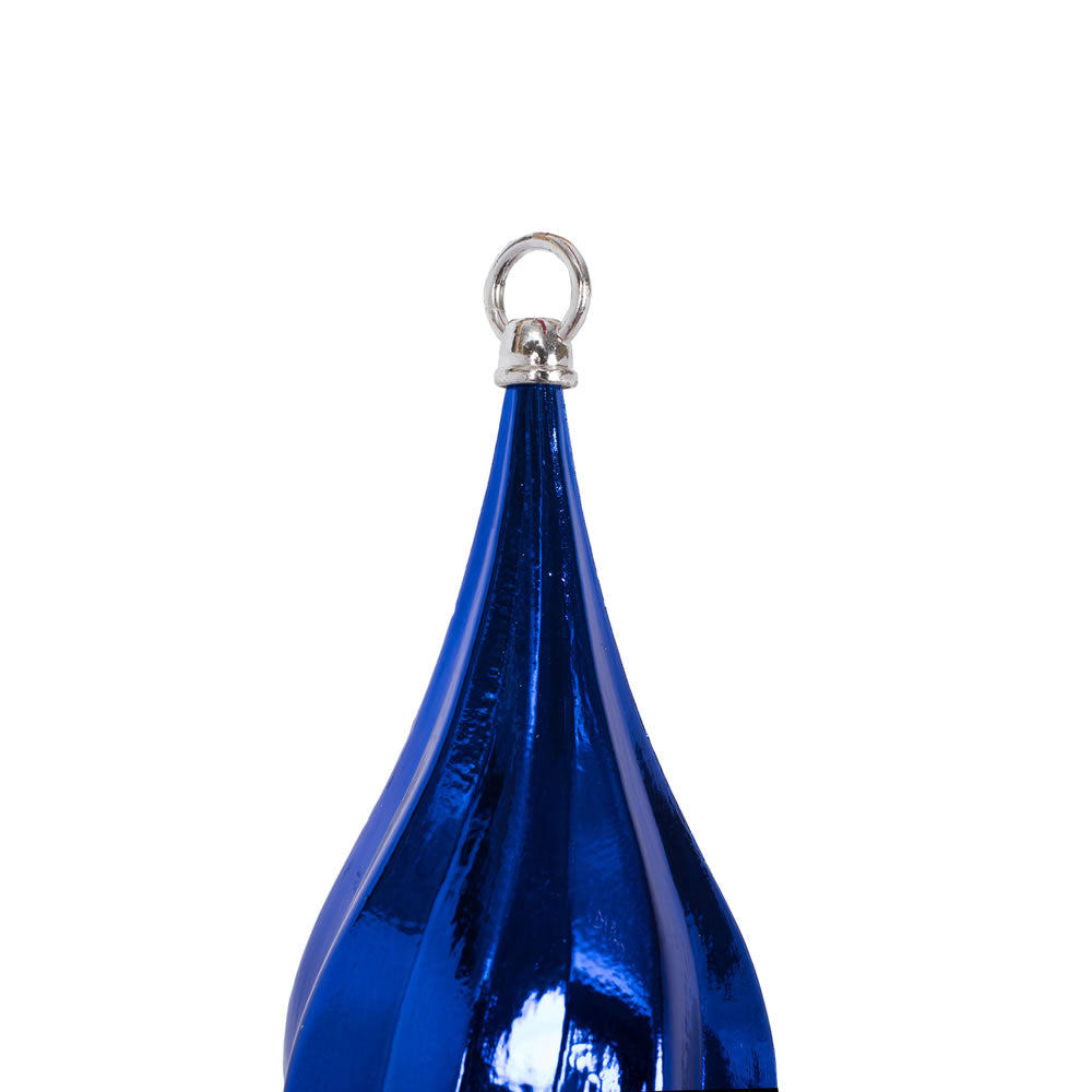 Vickerman 41" Blue Shiny Finial Ornament