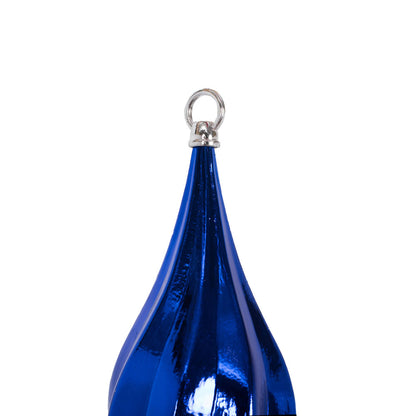Vickerman 41" Blue Shiny Finial Ornament