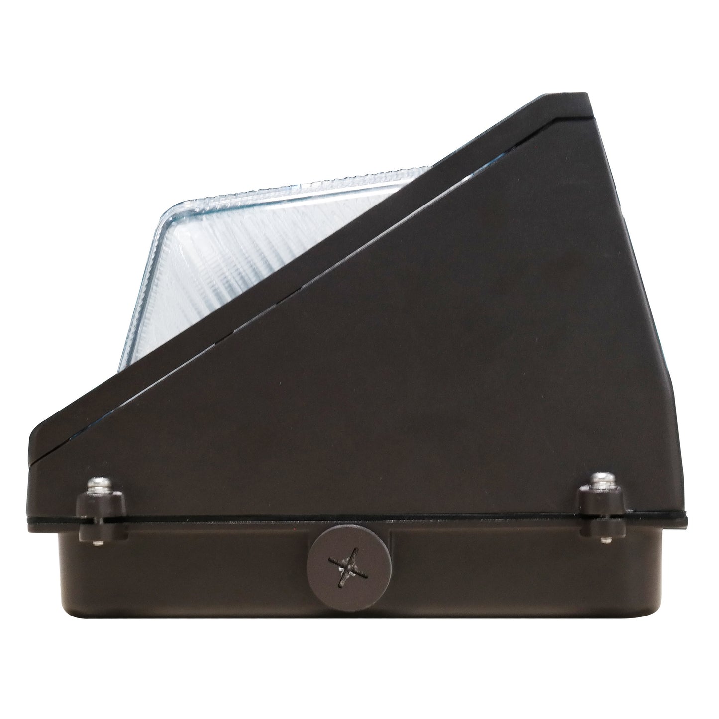 ASD Lighting LED Traditional Wallpack 50W 120-277V 0-10V Dimmable 150Lm/W 3000/4000/5000K with Battery Back-up 8W Bronze UL DLC Premium