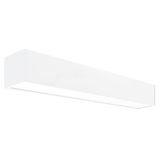 Westgate Architectural Suspended Commercial Light, Commercial Indoor Lighting, 25W, 2750 Lumens, 3500K, White Finish, 0~10V Dimmable