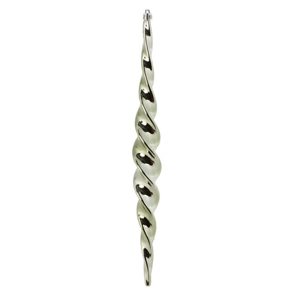 Vickerman 14.6" Wrought Iron Spiral Icicle 2/Bx