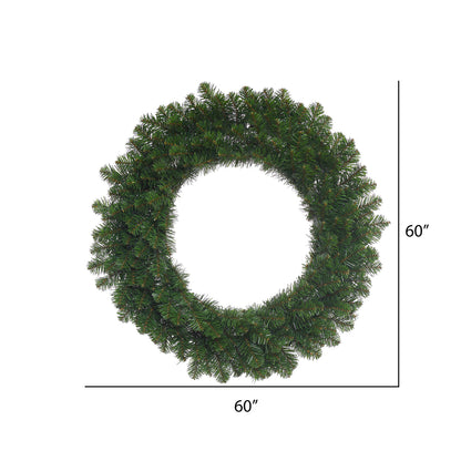 Vickerman 60" Grand Teton Artificial Christmas Wreath Unlit