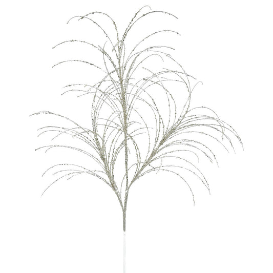 Vickerman 34" Copper Glitter Grass Artificial Christmas Spray. Includes 6 sprays per pack.