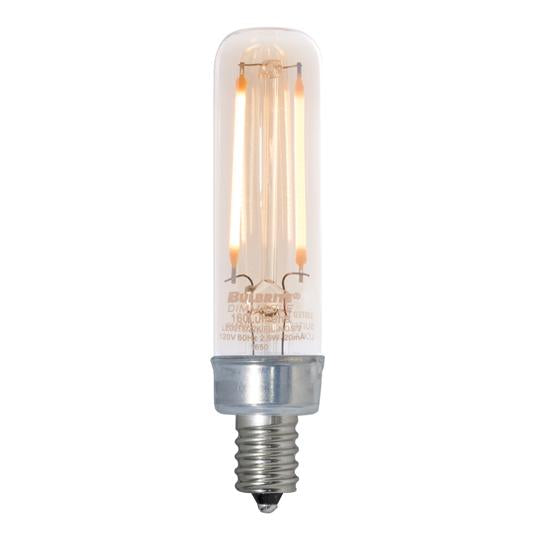 Bulbrite LED Filament T6 Nostalgic Thread Edison Light Bulb, 25 Watt Equivalent, 2100K, Antique