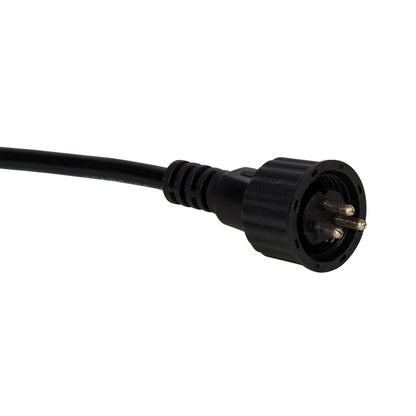 Vickerman 12" T-way connector (9 amps for the main cord 6 amps for the drops)