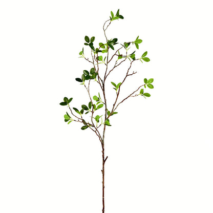 Vickerman 43" Artificial Green Milan Leaf Spray. Includes 2 sprays per pack.