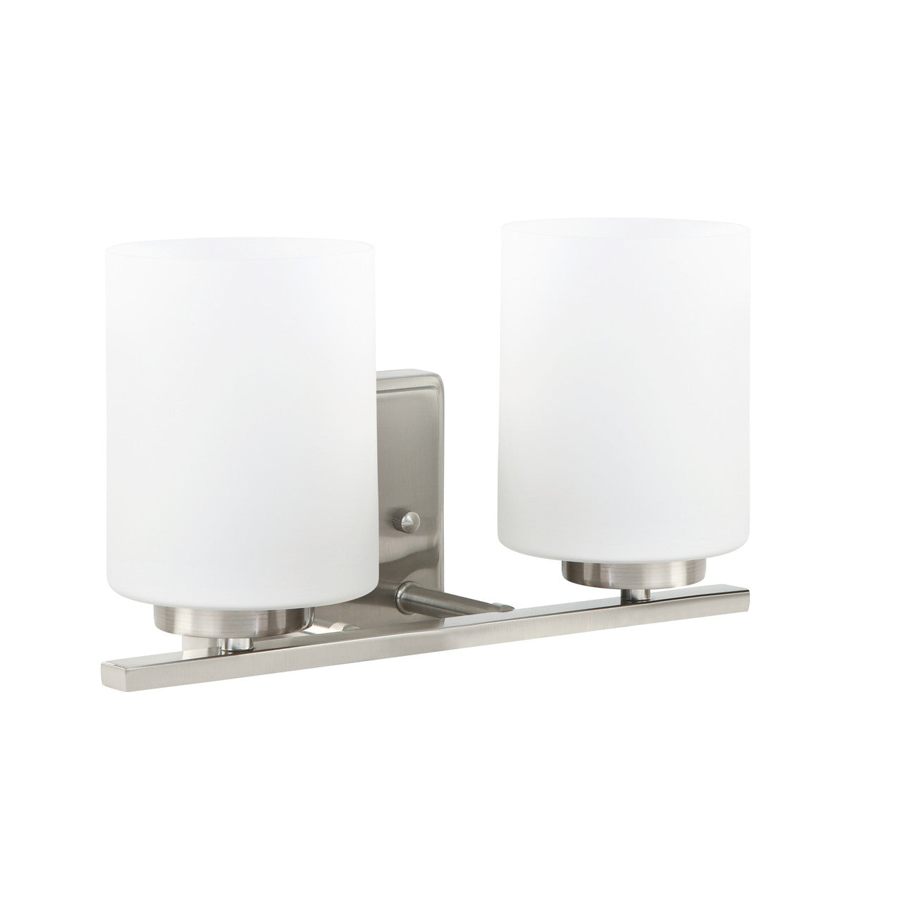 ASD Lighting 2-light Vanity Light 2xE26 60W 120V Satin Nickel ETL