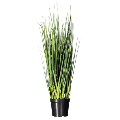 Vickerman 24" Artificial Potted Extra Full Green Grass.