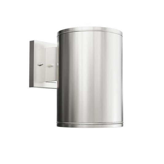 Westgate 6In Wall Cyl. Down Light 20W 30K/40K/50K - Bn, Outdoor Lighting, 20W, 1600 Lumens, 3000K/4000K/5000K, Brushed Nickel Finish