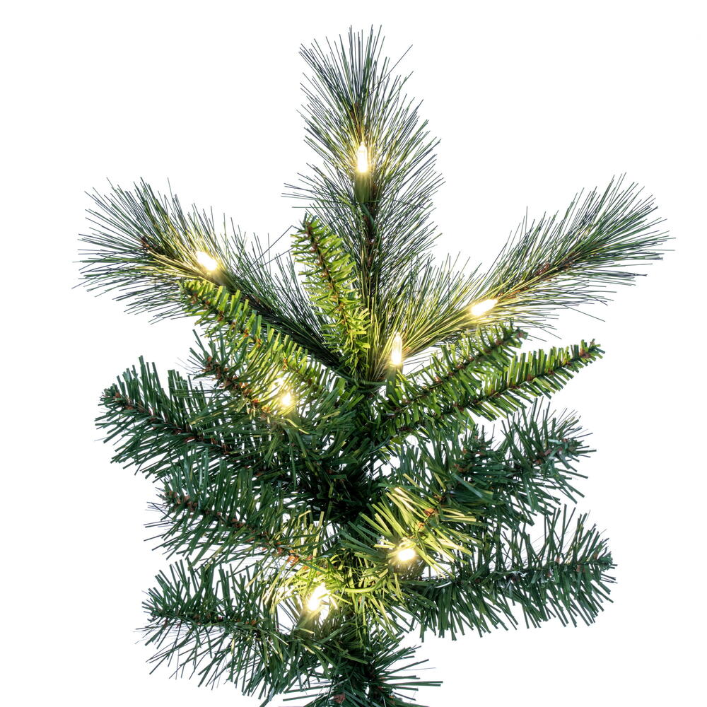 Vickerman 9' x 57" Brighton Pine Artificial Christmas Tree with Warm White Dura-lit LED Lights