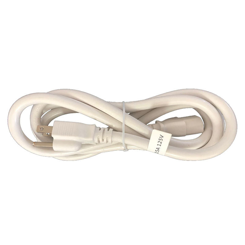 Westgate 6Ft Power Cord Cord For Uce And UCA Series, White, Undercabinet Lighting, White Finish None