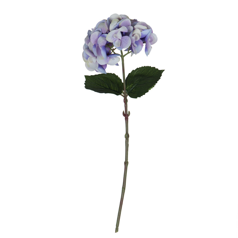 Vickerman 18" Artificial Purple Hydrangea Spray. Includes 4 sprays per pack.