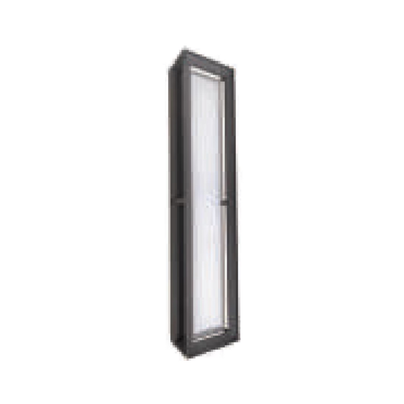 Westgate 24In 25W Die-Cast Outdoor Wall Sconce Pc Lens 27/30/35/40/50K TRIAC Dim Or 120-277V 0-10V, Orb, Outdoor Lighting, 25W, 1875 Lumens, 27K/30K/35K/40K/50K