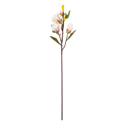 Vickerman 28" Artificial Pink Magnolia Stem Set of 3