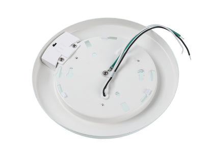ASD Lighting LED Disk Light 6" 15W 120V CCT Selectable 2700/3000/3500/4000/5000K with Motion Sensor Black UL Energy Star 6pack