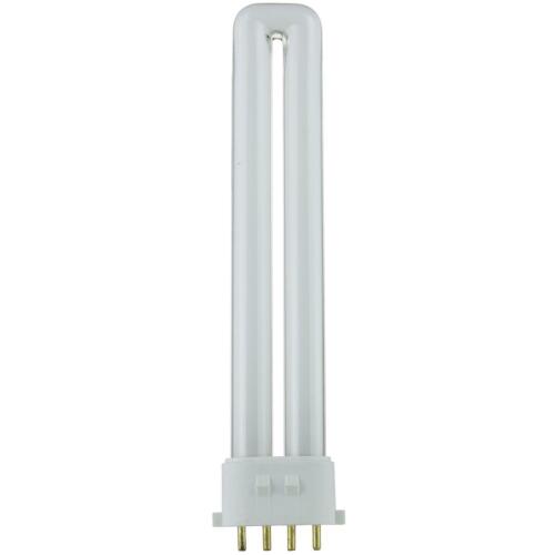 Sunlite PL13/E/SP41K/10PK 4-Pin Fluorescent 13W 4100K Cool White U Shaped PL CFL Twin Tube Plugin Light Bulbs with 2GX7 Base (10 Pack)