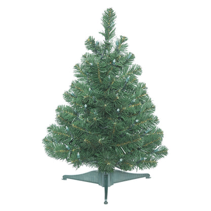 Vickerman 26" Oregon Fir Artificial Christmas Tree Unlit