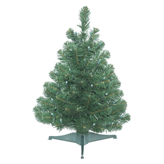 Vickerman 26" Oregon Fir Artificial Christmas Tree Unlit