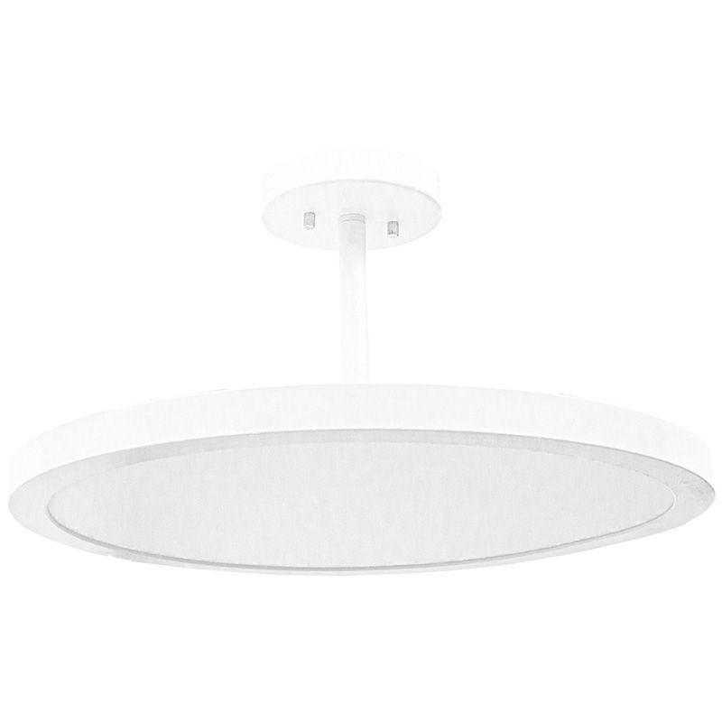 Westgate 7In Or 12In Rod Kit For Fml Semi-Flush Installations, Residential Lighting, White Finish