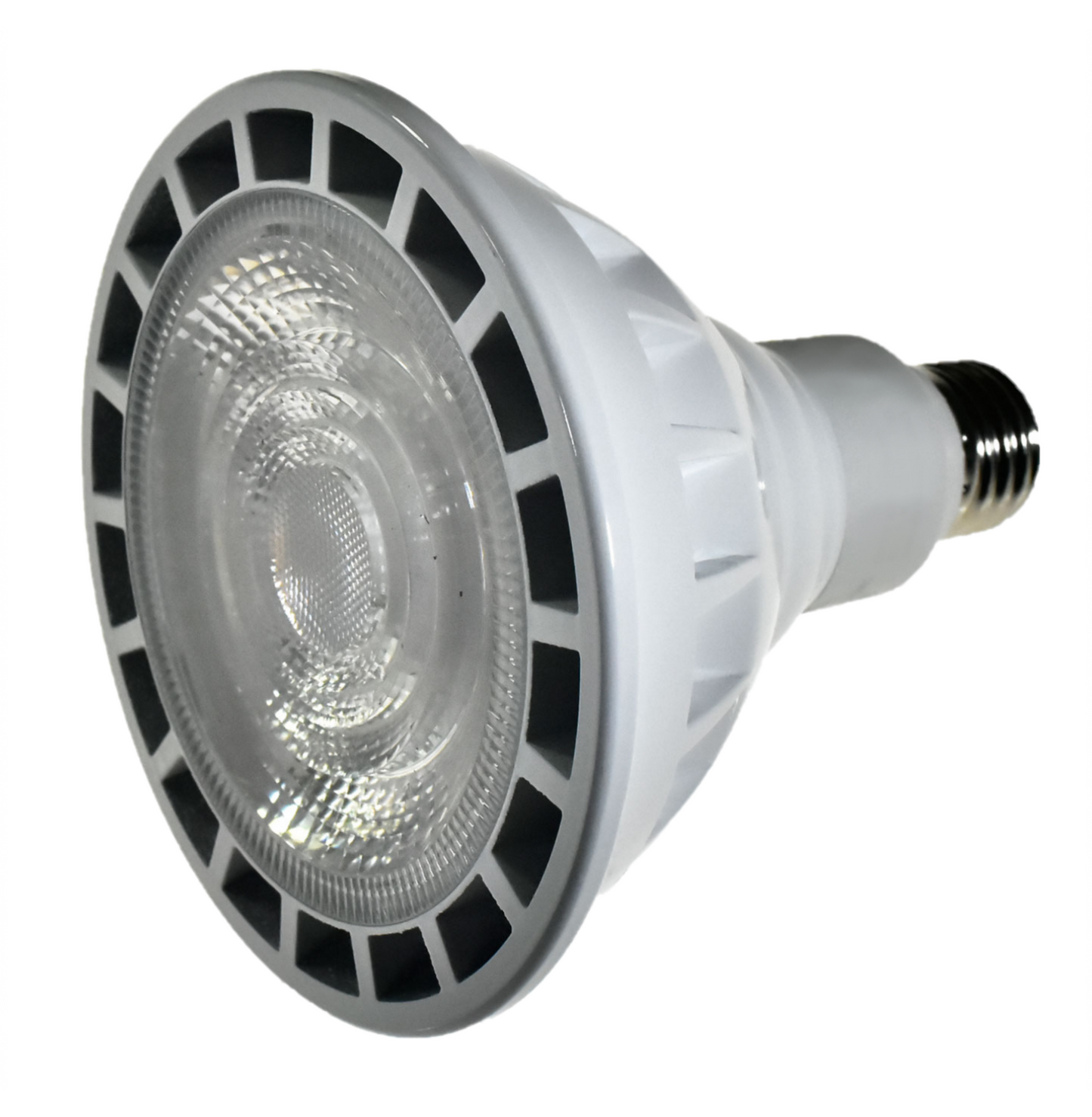 Damar PAR38 LED Flood Light Bulb 35W E26 Medium Base 3000K Soft White Ideal for Track & Recessed Spot Light Bulbs 120-277V 4000 Lumens White Finish Pack of 2