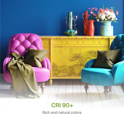 ASD Lighting LED Commercial Downlight Round 8inch 16/22/26/30/35W 120-277V 0-10V Dimmable 125Lm/W 2700/3000/3500/4000/5000K White ETL ES