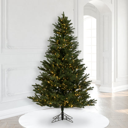Vickerman 6.5' x 52" Balsam Spruce Artificial Christmas Tree Warm White Low Voltage 3MM LED Lights