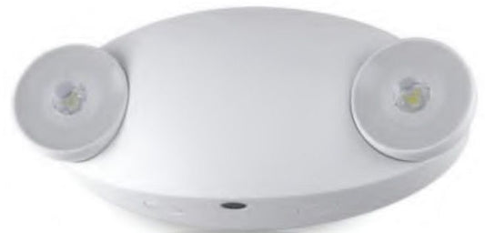 Westgate   LED 2-Head Mini Oval Emergency Light, 120/277V, LED Exit & Emergency Lighting