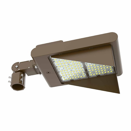 Westgate Half Shroud For Lfx & Lfxpro “Xl” & LF4Pro Series, Outdoor Lighting, Dark Bronze Finish