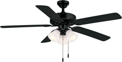 Wind River Fans Dalton 52 Inch Indoor/Outdoor Ceiling Fan, 3 Speed, 120V