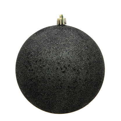 Vickerman 8" Gunmetal Sequin Ball Ornament