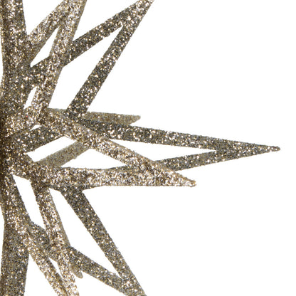 Vickerman 16" Champagne Iridescent Star Christmas Ornament