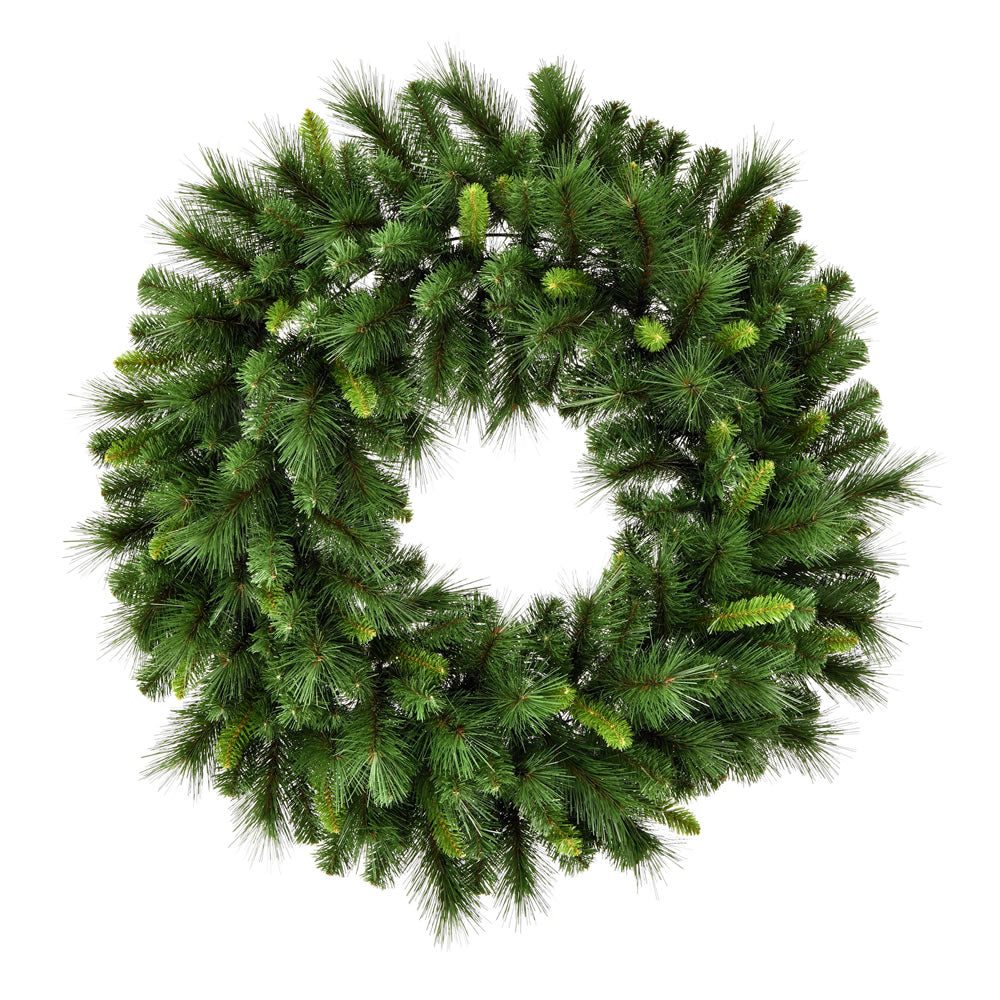 Vickerman 42" Bangor Mixed Pine Artificial Christmas Wreath Unlit