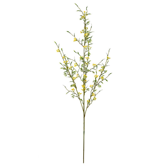 Vickerman 39" Artificial Yellow and Green Mini Wild Flower Spray. Includes 4 sprays per pack.