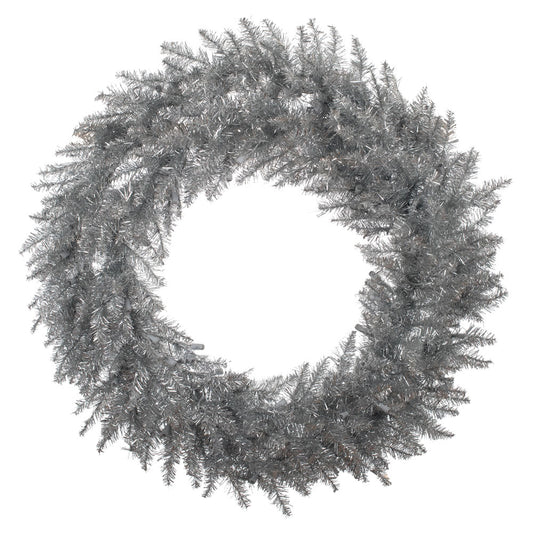Vickerman 36" Silver Fir Artificial Christmas Wreath Unlit
