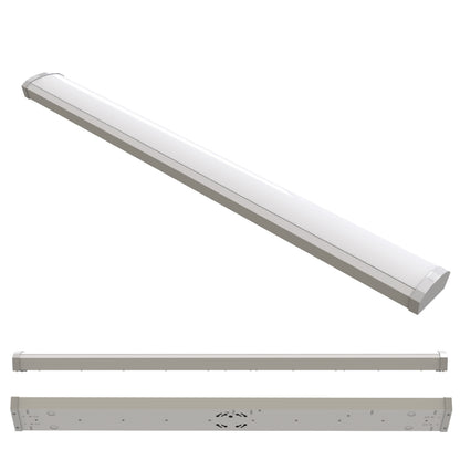 Bulbrite 773502 4 ft. 3000K LED Dimmable Wraparound Light (120-277v), 5300 Lumens, White