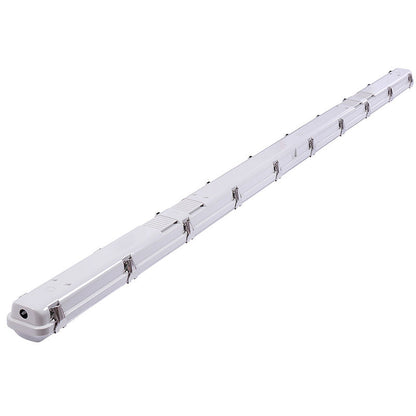 Westgate 8Ft Vaport Tight Selectable 65/75/90/110W 30/40/50K IP66 Nsf, Industrial Lighting, 65W/75W/90W/110W, 140 Lumens/W, 30K/40K/50K, White Gray Finish, 0~10V Dimming