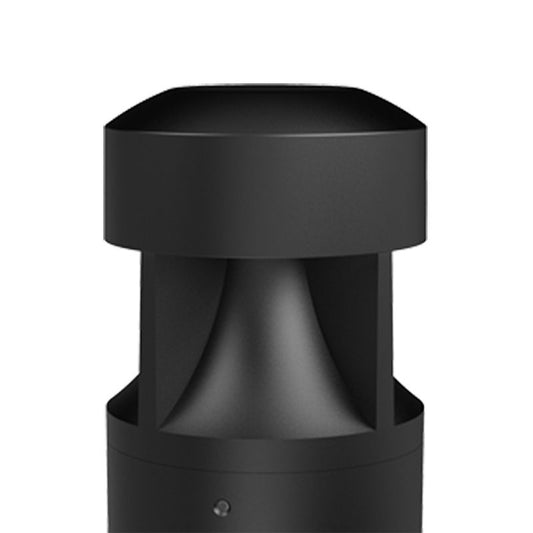 Westgate G2 Bollard Head Model 135 2In Lens Select 24/19/14W 30/40/50K, Bk, Outdoor Lighting, 12W/18W/20W, 125 Lumens/W, 30K/40K/50K, Black Finish, 0-10V