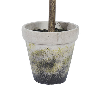 Vickerman 44" Artificial Lavender in Cement Pot.