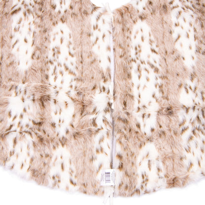 Vickerman 60" Iberian Faux Fur Tree Skirt