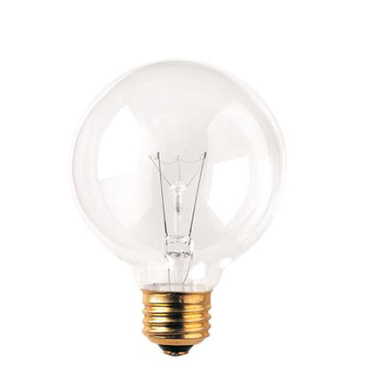 BULBRITE INCANDESCENT G25 MEDIUM SCREW (E26) 25W DIMMABLE LIGHT BULB 2700K/WARM WHITE 24PK (331025)