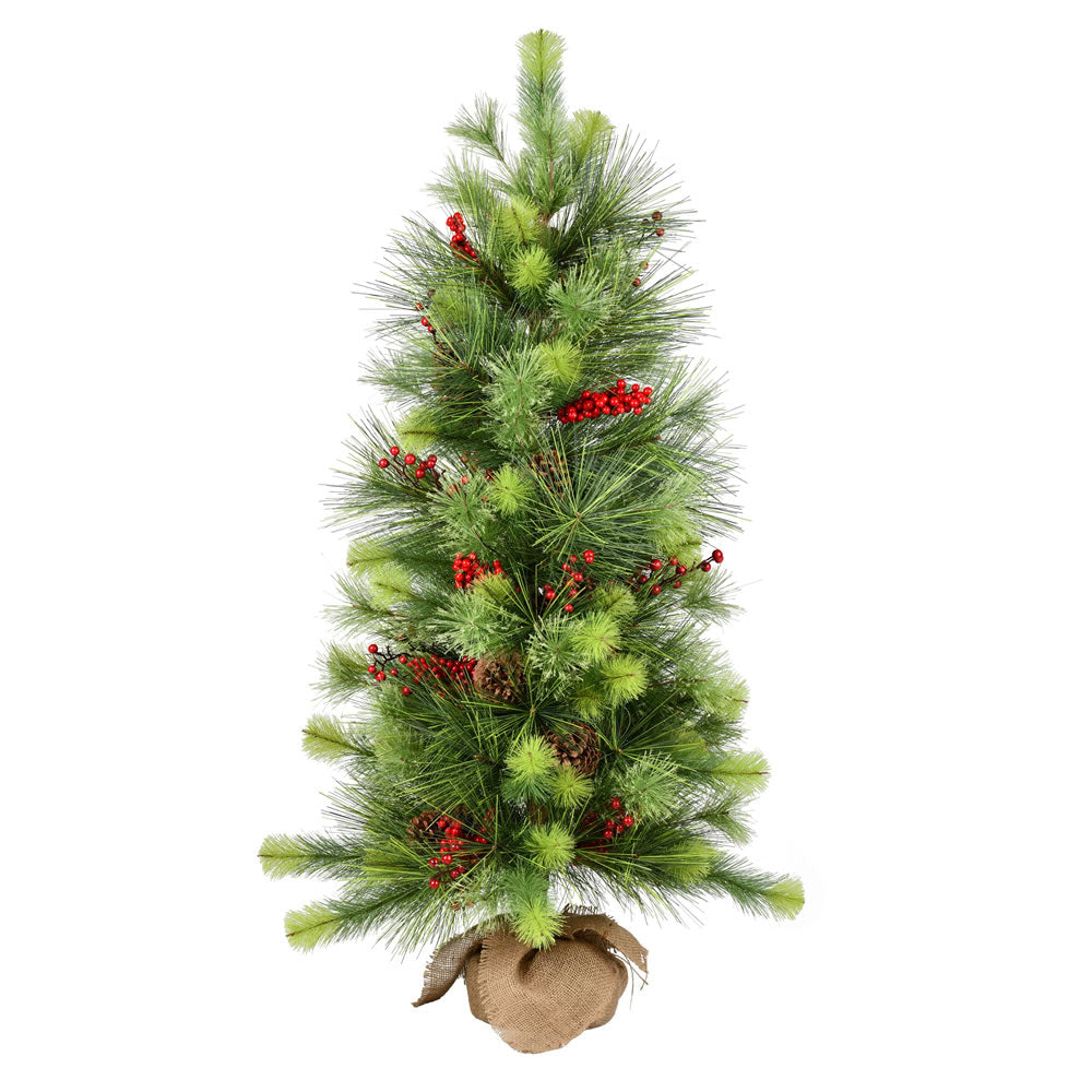 Vickerman 48" Morris Pine Artificial Christmas Tree Unlit