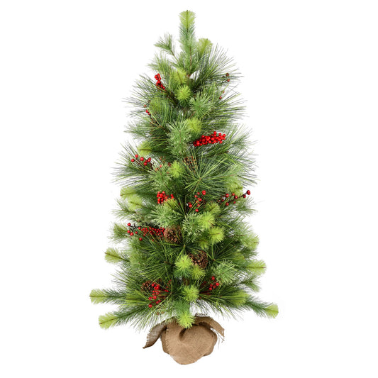 Vickerman 48" Morris Pine Artificial Christmas Tree Unlit
