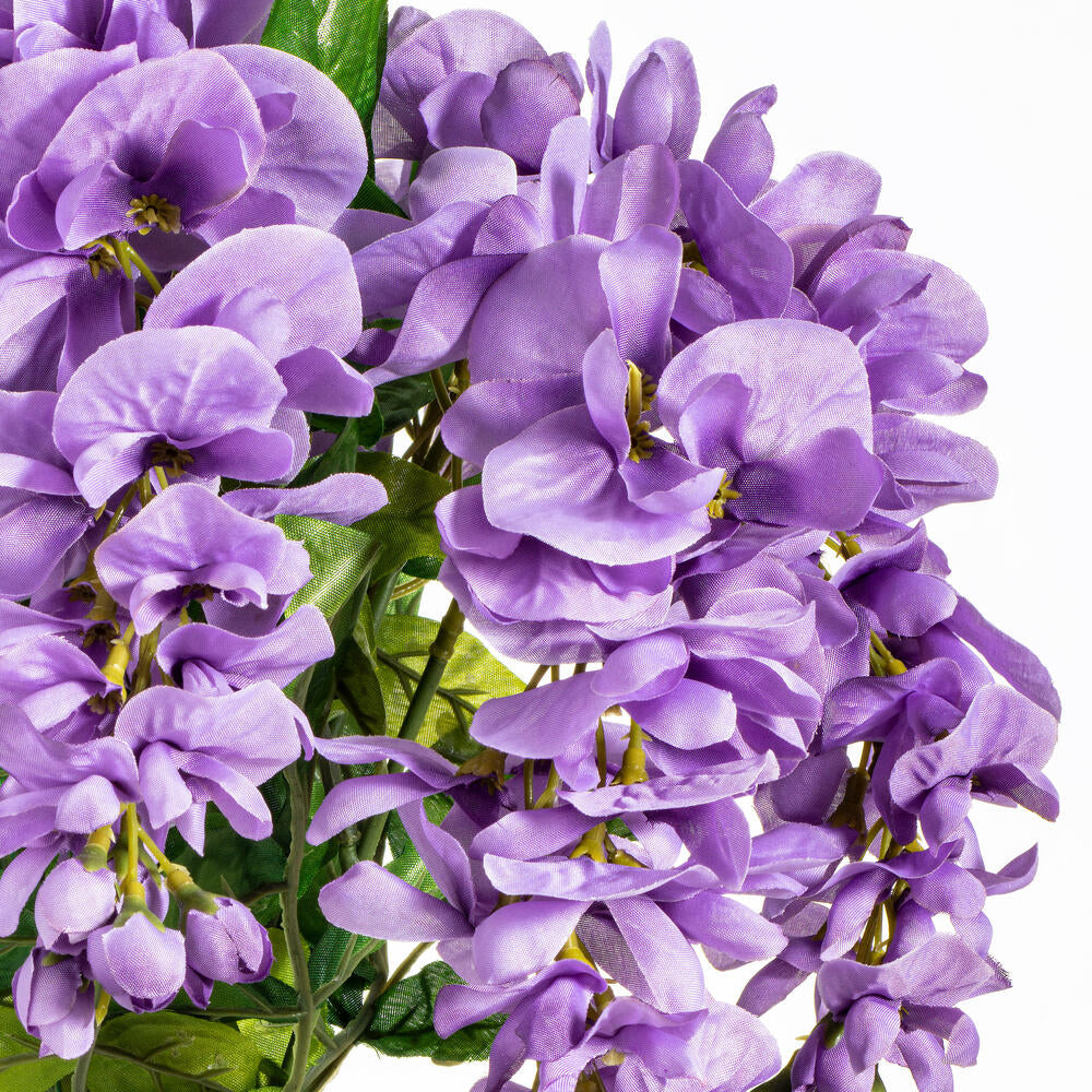 Vickerman 19" Artificial Lavender Wisteria Bush