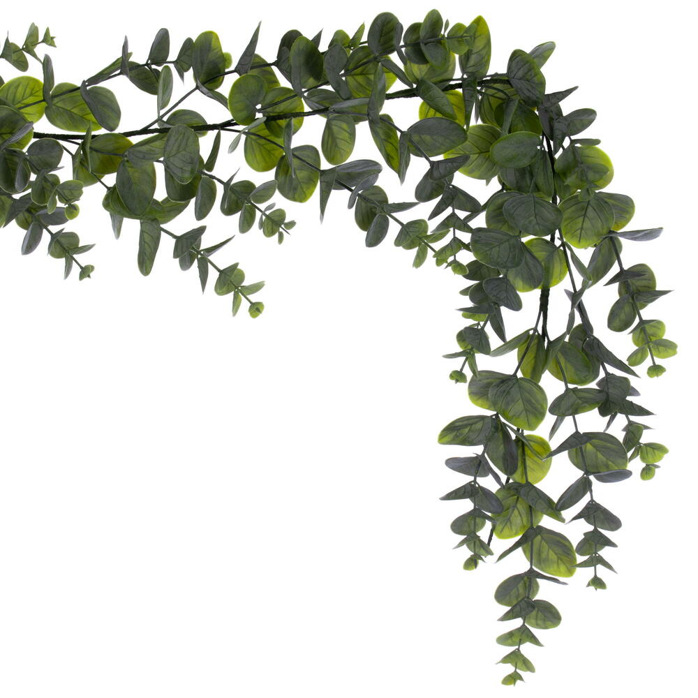 Vickerman 6' Artificial Green Spiral Eucalyptus Garland