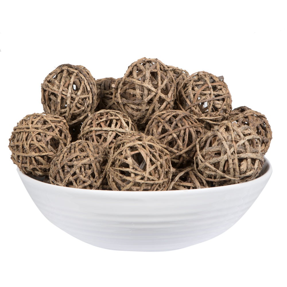 Vickerman Natural Botanicals 4" Tail Ball. Includes 25 Pieces per Pack