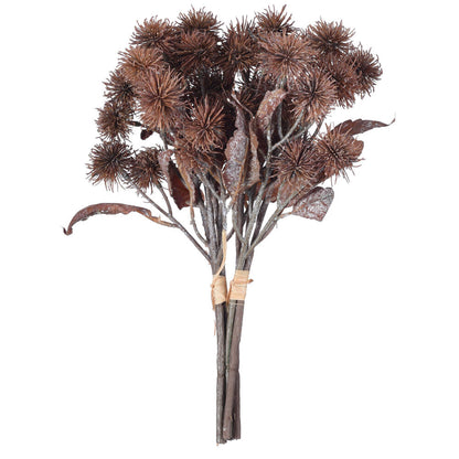 Vickerman 15" Burgundy Artificial Earth Flower 2 per bag.
